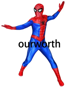 Into the Spider-Verse Peter Parker Spiderman Costume 3D print Spandex Cosplay Spider-man Costume Instock
Into the Spider-Verse Peter Parker Spiderman Costume 3D print Spandex Cosplay Spider-man Costume Instock