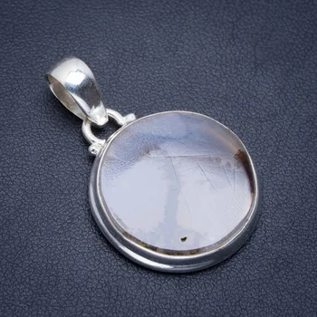 Natural Russian Dendritic Agate Handmade Unique 925 Sterling Silver Pendant 1.5" A1762
Natural Russian Dendritic Agate Handmade Unique 925 Sterling Silver Pendant 1.5" A1762