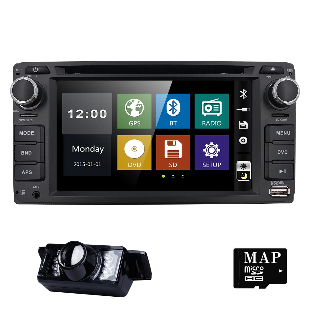 2 din car radio gps navigation Car Dvd Monitor Player For Toyota Hilux Vios Old Camry Prado Rav4 2003-2008 Rds BT SWC CAM MAP CD
2 din car radio gps navigation Car Dvd Monitor Player For Toyota Hilux Vios Old Camry Prado Rav4 2003-2008 Rds BT SWC CAM MAP CD