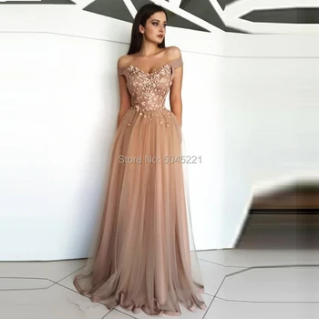 Arabic Aibye Off the Shoulder Evening Dresses With Long Appliques Beading Banquet Party Prom Dress 2019 Custom Robe De Soiree
Arabic Aibye Off the Shoulder Evening Dresses With Long Appliques Beading Banquet Party Prom Dress 2019 Custom Robe De Soiree
