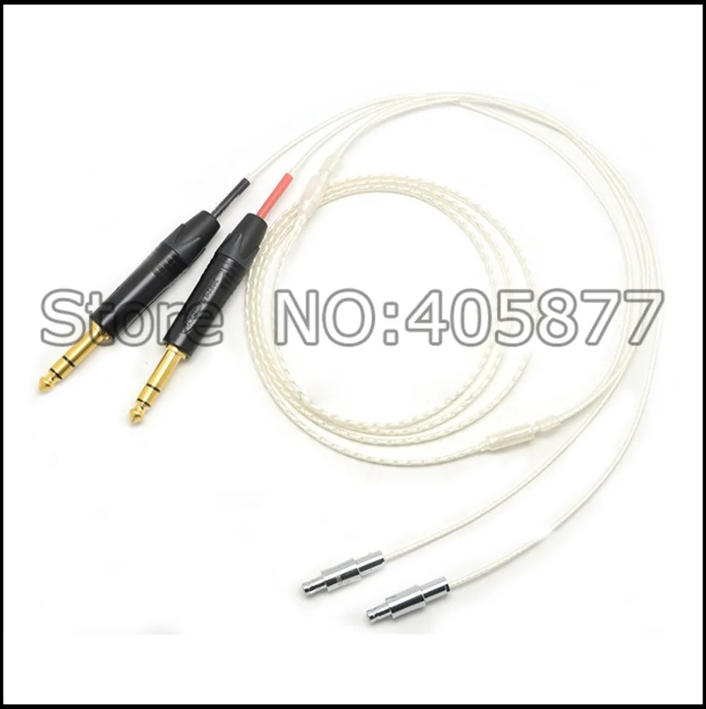 6 5 мм посеребренный 99.988% 5N OFC кабель для наушников HD800|ofc cable|5n ofcsilver plated cable |