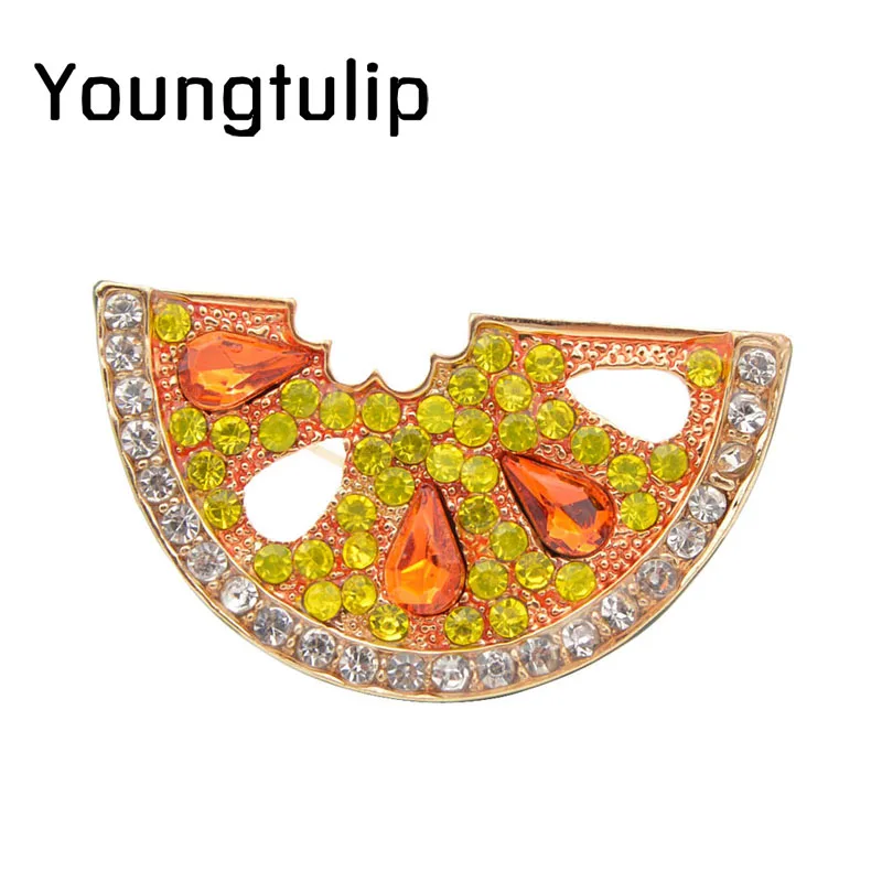 Young Tulip Cute Rhinestone Watermelon Brooches for Women Creative Jewelry Kids Gift Fashion Accessories Coat Brooch Pin 2018
Young Tulip Cute Rhinestone Watermelon Brooches for Women Creative Jewelry Kids Gift Fashion Accessories Coat Brooch Pin 2018