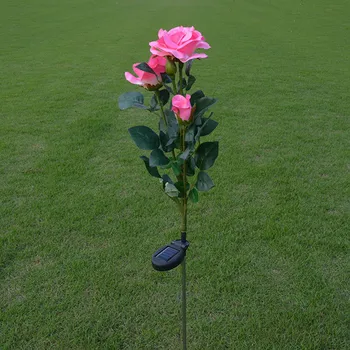 Home Garden Solar Lights 3 Head Flower Solar LED Decorative Outdoor Lawn Lamp 3 Head Sun Rose Light LED Creative Night Light
Home Garden Solar Lights 3 Head Flower Solar LED Decorative Outdoor Lawn Lamp 3 Head Sun Rose Light LED Creative Night Light