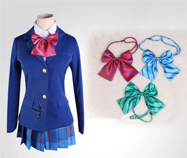 Free Shipping Anime Love Live! School Uniforms Cosplay Costume(Coat+Skirt+Necktie*1) In Stock
Free Shipping Anime Love Live! School Uniforms Cosplay Costume(Coat+Skirt+Necktie*1) In Stock
