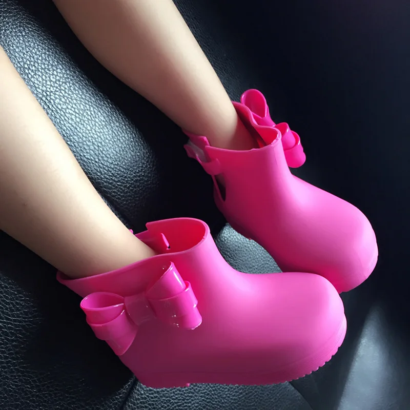 melissa Bow Tie Anti-slippery Baby Girls Rainboots Summer Waterproof Kids Rainboots Shoes 1688
melissa Bow Tie Anti-slippery Baby Girls Rainboots Summer Waterproof Kids Rainboots Shoes 1688