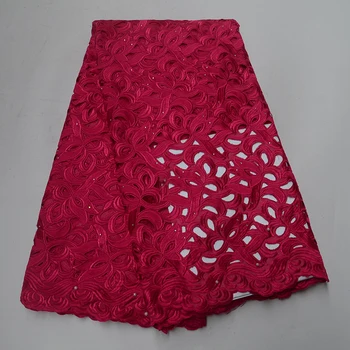 SY9487-11 African Embroidered Net Lace Fabric Hollow Swiss Guipure French Tulle Double Organza Cord Nigerian Lace Fabrics 5Yards
SY9487-11 African Embroidered Net Lace Fabric Hollow Swiss Guipure French Tulle Double Organza Cord Nigerian Lace Fabrics 5Yards