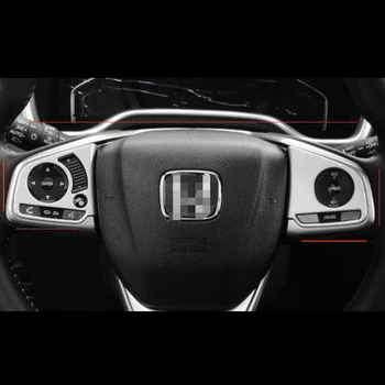 ABS chrome For Honda CR-V CRV 2017 Car-styling accessories Car rear package Steering wheel frame Cover Trim U style 
ABS chrome For Honda CR-V CRV 2017 Car-styling accessories Car rear package Steering wheel frame Cover Trim U style
