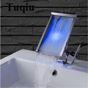 Basin Faucet Chrome Brass Sink Tap Temperature Controlled Faucet,LED Modern Water Tap Bathroom,Waterfall Faucet,Bathroom Faucets
Basin Faucet Chrome Brass Sink Tap Temperature Controlled Faucet,LED Modern Water Tap Bathroom,Waterfall Faucet,Bathroom Faucets