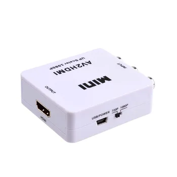 Hot Sale Mini AV to HDMI Video Converter Box AV2HDMI RCA CVBS to HDMI Adapter for HDTV TV DVDS
Hot Sale Mini AV to HDMI Video Converter Box AV2HDMI RCA CVBS to HDMI Adapter for HDTV TV DVDS