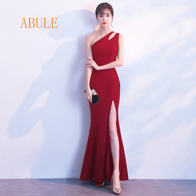 ABULE Off Shoulder Burgundy evening dress party Dress prom gown Dubai Long Mermaid Sexybridal Dresses Robe De Soiree
ABULE Off Shoulder Burgundy evening dress party Dress prom gown Dubai Long Mermaid Sexybridal Dresses Robe De Soiree
