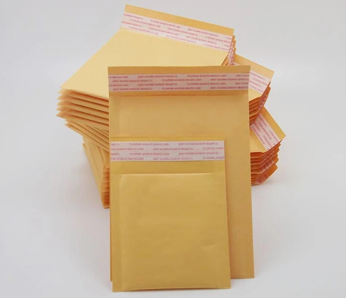 Kraft Paper Bubble Envelopes Bags Mailers Padded Shipping Envelope With Bubble Mailing Bag 11*13cm
Kraft Paper Bubble Envelopes Bags Mailers Padded Shipping Envelope With Bubble Mailing Bag 11*13cm