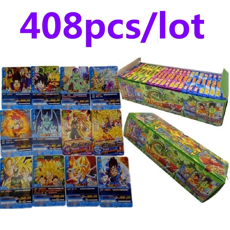 408pcs Dragon Ball Super Ultra Instinct Goku Playing Card Toy Commemorative Edition Game Collection For Kid Free Shipping
408pcs Dragon Ball Super Ultra Instinct Goku Playing Card Toy Commemorative Edition Game Collection For Kid Free Shipping