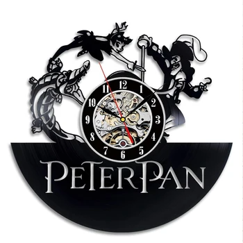 Horloge Mural Peter Pan Wall Clock Design Decorative Kids Room Vinyl Record Clocks Cartoon Watch Home Decor Silent Gift For
Horloge Mural Peter Pan Wall Clock Design Decorative Kids Room Vinyl Record Clocks Cartoon Watch Home Decor Silent Gift For
