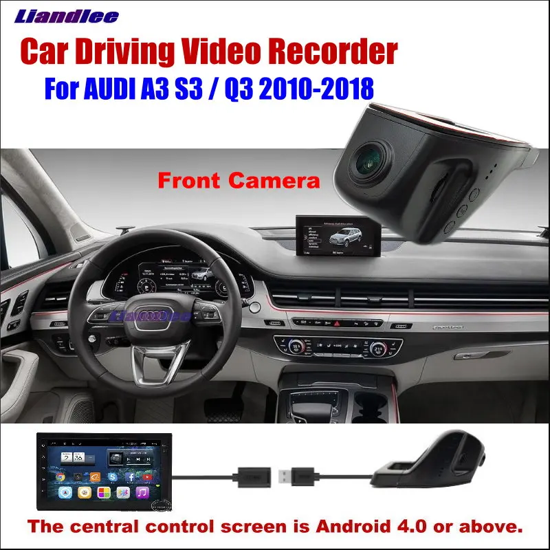 Liandlee Car DVR Front Camera Driving Video Recorder USB Plug For Audi A3 S3 Q3 2010-2018 Android Screen AUTO Dashcam Antiradar
Liandlee Car DVR Front Camera Driving Video Recorder USB Plug For Audi A3 S3 Q3 2010-2018 Android Screen AUTO Dashcam Antiradar