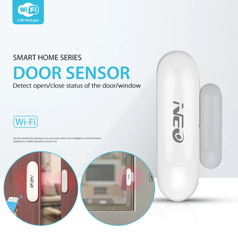 Intelligent Wireless Door Window Sensor Wifi Series for Smart Home Security TU-shop
Intelligent Wireless Door Window Sensor Wifi Series for Smart Home Security TU-shop