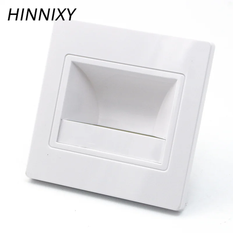 Hinnixy LED IP20 Stair Light IR&Light Sensor Recessed Step Lamp Warm White/Cold White Input 100V-240V Footlight Stairway Lamp
Hinnixy LED IP20 Stair Light IR&Light Sensor Recessed Step Lamp Warm White/Cold White Input 100V-240V Footlight Stairway Lamp