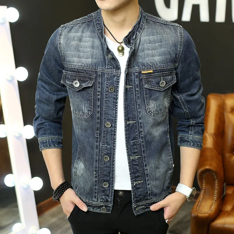 2019 jean jacket students cultivate one's morality fashion men's young man jacket outer coat
2019 jean jacket students cultivate one's morality fashion men's young man jacket outer coat