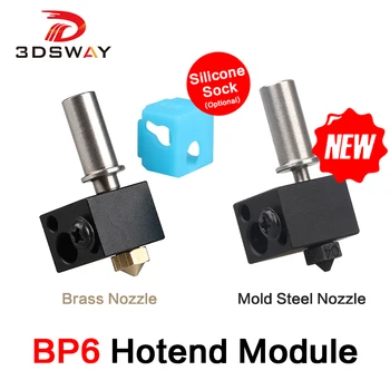 3DSWAY 3D Printer Parts BP6 Hotend Module J-head Extruder V6 Low Temperature High Temp Throat Heating Block Nozzle Kits 0.4/1.75
3DSWAY 3D Printer Parts BP6 Hotend Module J-head Extruder V6 Low Temperature High Temp Throat Heating Block Nozzle Kits 0.4/1.75