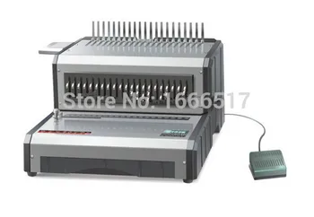 

Free ship new Heavy Duty Electric Plastic Comb Binding Machine with CE/RoHs