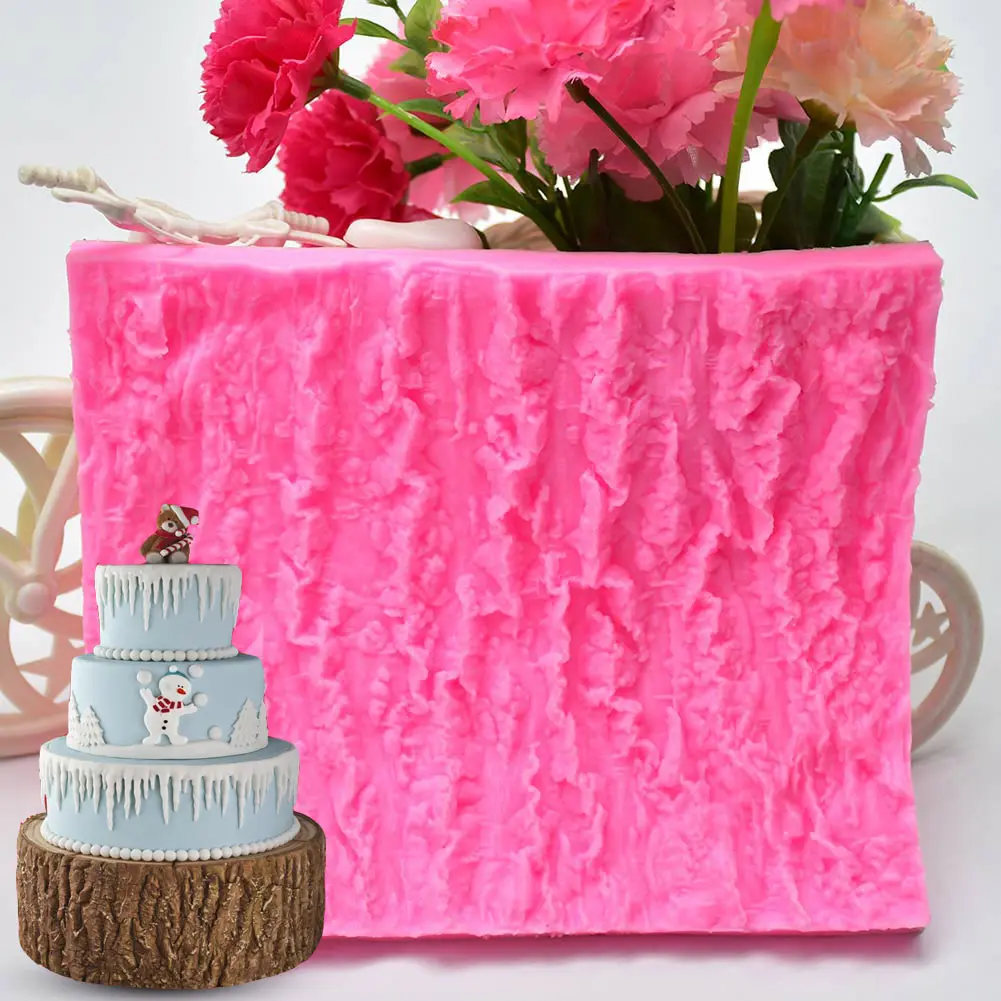 Silicone Cake DIY Baking Pastry Mold 3D Tree Bark Pattern Fondant Decorating Mould Tools can CSV
Silicone Cake DIY Baking Pastry Mold 3D Tree Bark Pattern Fondant Decorating Mould Tools can CSV