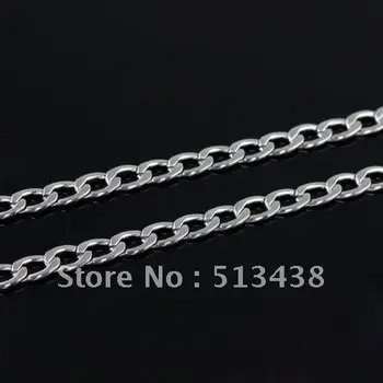 10 meters lot great polished Stainless Steel 4.6mm flat curb chain.jewelry finding.DIY necklace bracelet wholesale
10 meters lot great polished Stainless Steel 4.6mm flat curb chain.jewelry finding.DIY necklace bracelet wholesale