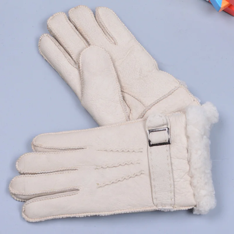 Winter Sheepskin Gloves Women Outdoor Real Fur Mittens Warm Thick Black Full Finger Genuine Leather Gloves
Winter Sheepskin Gloves Women Outdoor Real Fur Mittens Warm Thick Black Full Finger Genuine Leather Gloves