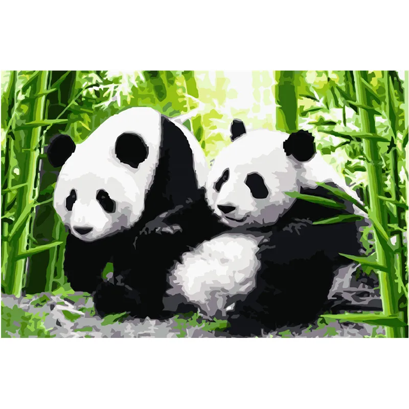 A pair of pandas Hand Made Paint High Quality Canvas Beautiful Painting By Numbers Surprise Gift Great Accomplishment
A pair of pandas Hand Made Paint High Quality Canvas Beautiful Painting By Numbers Surprise Gift Great Accomplishment