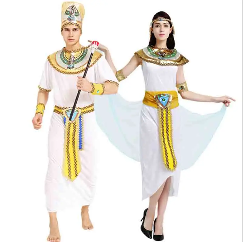 New Couples Carnival Halloween Nile Prince and Princess Costume Men and Women Egyptian Pharaoh Cleopatra Cos Costume Fancy Dress
New Couples Carnival Halloween Nile Prince and Princess Costume Men and Women Egyptian Pharaoh Cleopatra Cos Costume Fancy Dress