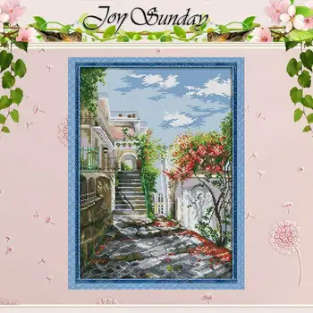 Garden Villa painting counted Cross Stitch 11CT 14CT Cross Stitch Set Wholesale DIY Cross-stitch Kit Embroidery Needlework
Garden Villa painting counted Cross Stitch 11CT 14CT Cross Stitch Set Wholesale DIY Cross-stitch Kit Embroidery Needlework