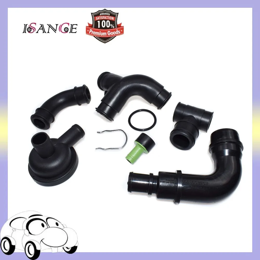 ISANCE Engine Crankcase Breather Vent Purge Valve & Hoses 8pcs For VW Passat B5 Audi A4 / A4 Quattro OE# 06A129101 06A103247
ISANCE Engine Crankcase Breather Vent Purge Valve & Hoses 8pcs For VW Passat B5 Audi A4 / A4 Quattro OE# 06A129101 06A103247
