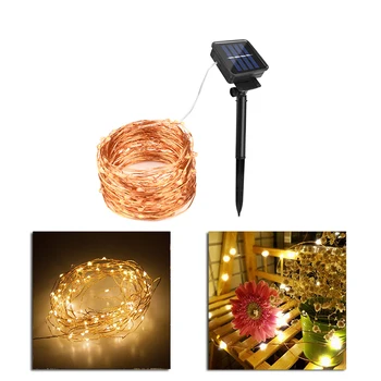New Solar Powered String Lights 20M 200 LEDs Copper Wire Outdoor Fairy Light for Christmas Garden Home Holiday Decorations
New Solar Powered String Lights 20M 200 LEDs Copper Wire Outdoor Fairy Light for Christmas Garden Home Holiday Decorations
