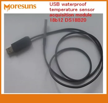 Fast Free Ship High precision temperature read free driver USB waterproof temperature sensor acquisition module 18b12 DS18B20
Fast Free Ship High precision temperature read free driver USB waterproof temperature sensor acquisition module 18b12 DS18B20