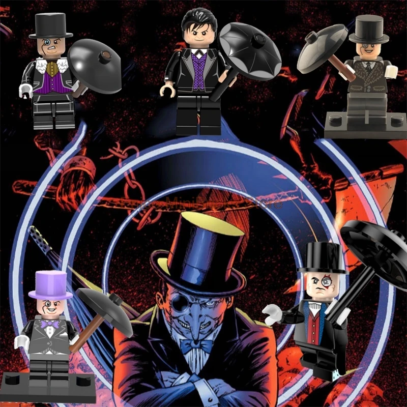 Penguin DC Movie Super Heroes Penguin Batman Joker Aciton Figures DIY Mini Dolls Building Blocks Gifts Toys For Children
Penguin DC Movie Super Heroes Penguin Batman Joker Aciton Figures DIY Mini Dolls Building Blocks Gifts Toys For Children