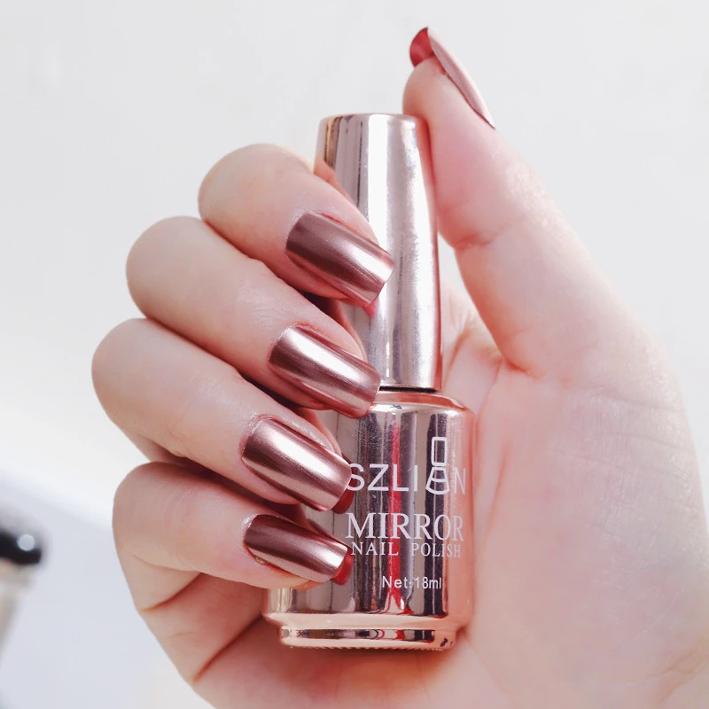18ml Metallic Nail Polish Magic Mirror Effect Chrome Nail Art Polish Varnish Chameleon holographic Nail Polish Varnish Lacquer
18ml Metallic Nail Polish Magic Mirror Effect Chrome Nail Art Polish Varnish Chameleon holographic Nail Polish Varnish Lacquer