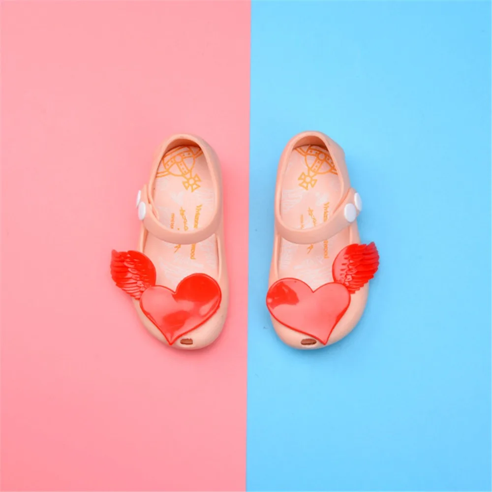 Girl's New Arrival Angel Chic Design Mini Melissa Summer Sandals Casual Fashion Round Toe Jelly Shoes Summer Flat Beach Shoes
Girl's New Arrival Angel Chic Design Mini Melissa Summer Sandals Casual Fashion Round Toe Jelly Shoes Summer Flat Beach Shoes