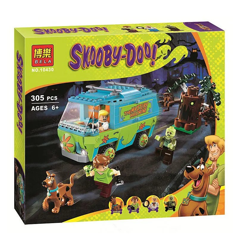 Bela Scooby-Doo the Mystery Machine Building Kit Compatible with Legoingly 75902 Bricks Toys For Children((305 Pieces)
Bela Scooby-Doo the Mystery Machine Building Kit Compatible with Legoingly 75902 Bricks Toys For Children((305 Pieces)