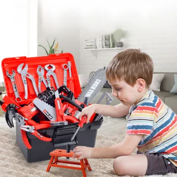 Hot 32Pcs Children Maintenance Tool Educational Repair Play Tools Kit With Drill Pretend Play Early Education Toy For Kids Gift
Hot 32Pcs Children Maintenance Tool Educational Repair Play Tools Kit With Drill Pretend Play Early Education Toy For Kids Gift
