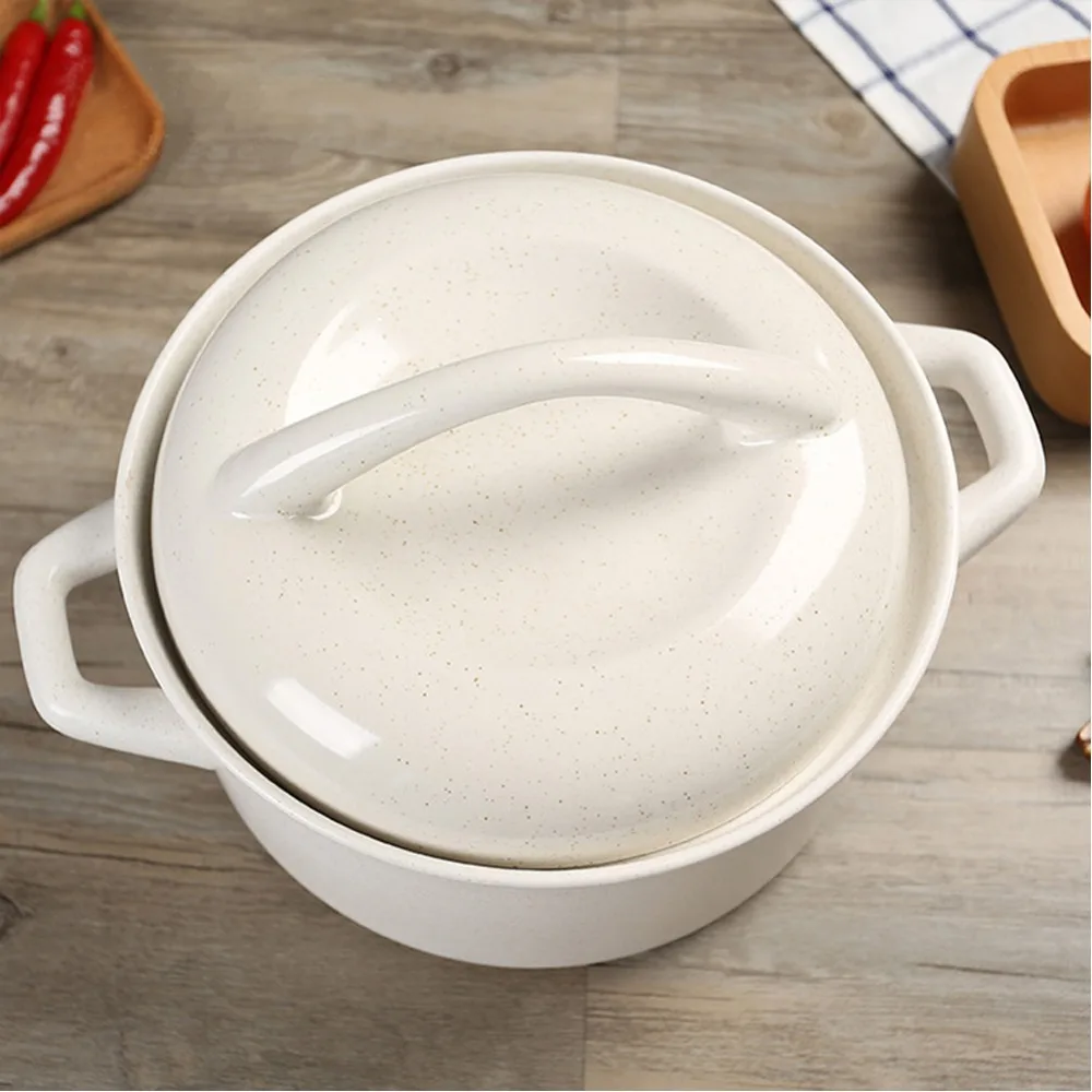 Kitchen stockpot high temperature open flame ceramic soup pot steamer casserole kitchen tools
Kitchen stockpot high temperature open flame ceramic soup pot steamer casserole kitchen tools