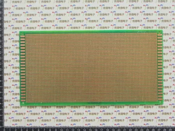 Free shipping high-quality CNC Glass Universal circuit board / green oil board / Pegboard / test board 13 * 25CM
Free shipping high-quality CNC Glass Universal circuit board / green oil board / Pegboard / test board 13 * 25CM