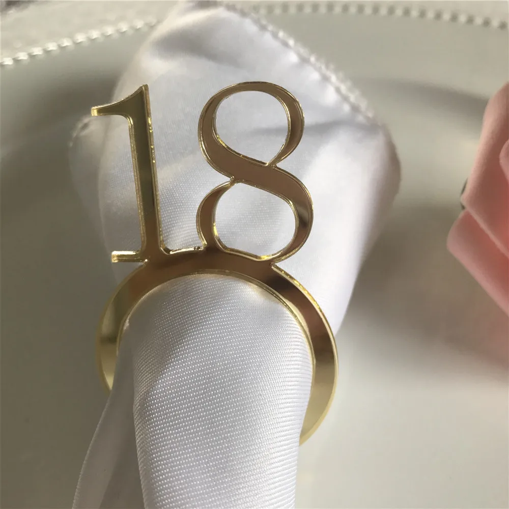 24pcs/lot Custom Acrylic/ Wood Napkin Ring Birthday Decoration Place Setting Rustic Wedding Anniversary Napkin Ring Holder
24pcs/lot Custom Acrylic/ Wood Napkin Ring Birthday Decoration Place Setting Rustic Wedding Anniversary Napkin Ring Holder
