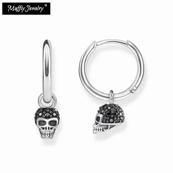 Hinged Hoop Earrings Creole Harp Skull Pave,Thomas Style Fashion Jewelry For Women,2019 Ts Vintage Gift In 925 Sterling Silver
Hinged Hoop Earrings Creole Harp Skull Pave,Thomas Style Fashion Jewelry For Women,2019 Ts Vintage Gift In 925 Sterling Silver