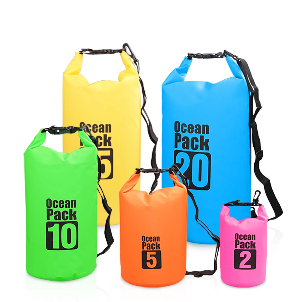 5/10/20L Outdoor Portable Rafting Diving Dry Bag Sack PVC Waterproof Folding Swimming Storage Shoulder Bag for River Trekking
5/10/20L Outdoor Portable Rafting Diving Dry Bag Sack PVC Waterproof Folding Swimming Storage Shoulder Bag for River Trekking