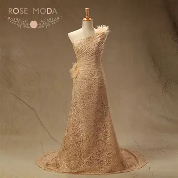 Real Photo High Quality One Shoulder Champagne Gold Lace Mermaid Mother of the Bride Dress Maid of Honor Dress Custom Made
Real Photo High Quality One Shoulder Champagne Gold Lace Mermaid Mother of the Bride Dress Maid of Honor Dress Custom Made