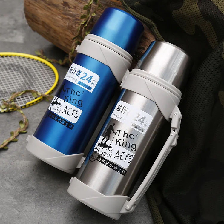 Large Capacity 1200/1500M L Sports Custom PortableTourist Kettle Stainless Steel Vacuum Flask Outdoor Car Insulating kettle
Large Capacity 1200/1500M L Sports Custom PortableTourist Kettle Stainless Steel Vacuum Flask Outdoor Car Insulating kettle