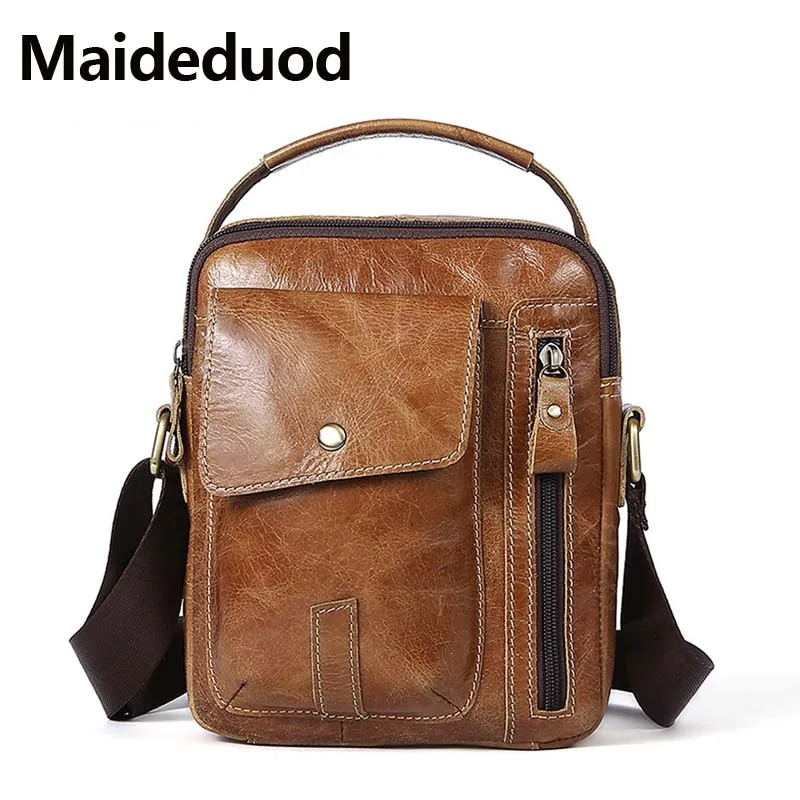 Maideduod Men's Messenger Genuine Leather Bag Small Handbag Flap Casual Crossbody Bags for Men Shoulder Bag Male Genuine Leather
Maideduod Men's Messenger Genuine Leather Bag Small Handbag Flap Casual Crossbody Bags for Men Shoulder Bag Male Genuine Leather