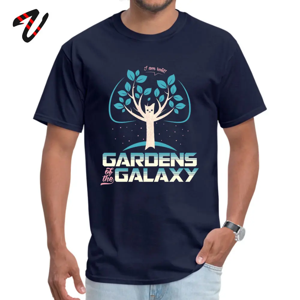 Gardens Of The Galaxy 100% Cotton Tops Shirts for Men Design T Shirts Classic Fashion O-Neck Tee-Shirt Short Sleeve Gardens Of The Galaxy -11373 navy