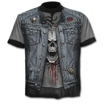 Vintage Tee Shirt 3D Print Skulls Men Funny T-shirt Short Sleeve Cosplay Costume Hip Hop Streetwear Novelty Tshirt Plus Size 4XL
Vintage Tee Shirt 3D Print Skulls Men Funny T-shirt Short Sleeve Cosplay Costume Hip Hop Streetwear Novelty Tshirt Plus Size 4XL