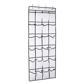 24 Pockets Hanging Shoe Rack Over Door White Closet Shoe Organizer Storage Shoe bed for Space Saver Waistband Holder Shoe Shelf
24 Pockets Hanging Shoe Rack Over Door White Closet Shoe Organizer Storage Shoe bed for Space Saver Waistband Holder Shoe Shelf
