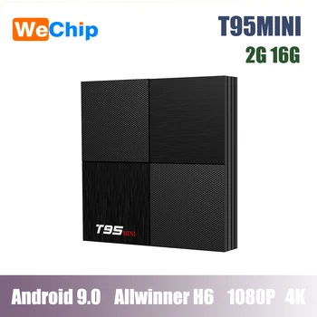 Wechip T95MINI Allwinner H6 Quadcore Smart IPTV TV Box Android 9.0 2G 16G 2.4G 100M WIFI 1080P 4K Support 3D
Wechip T95MINI Allwinner H6 Quadcore Smart IPTV TV Box Android 9.0 2G 16G 2.4G 100M WIFI 1080P 4K Support 3D