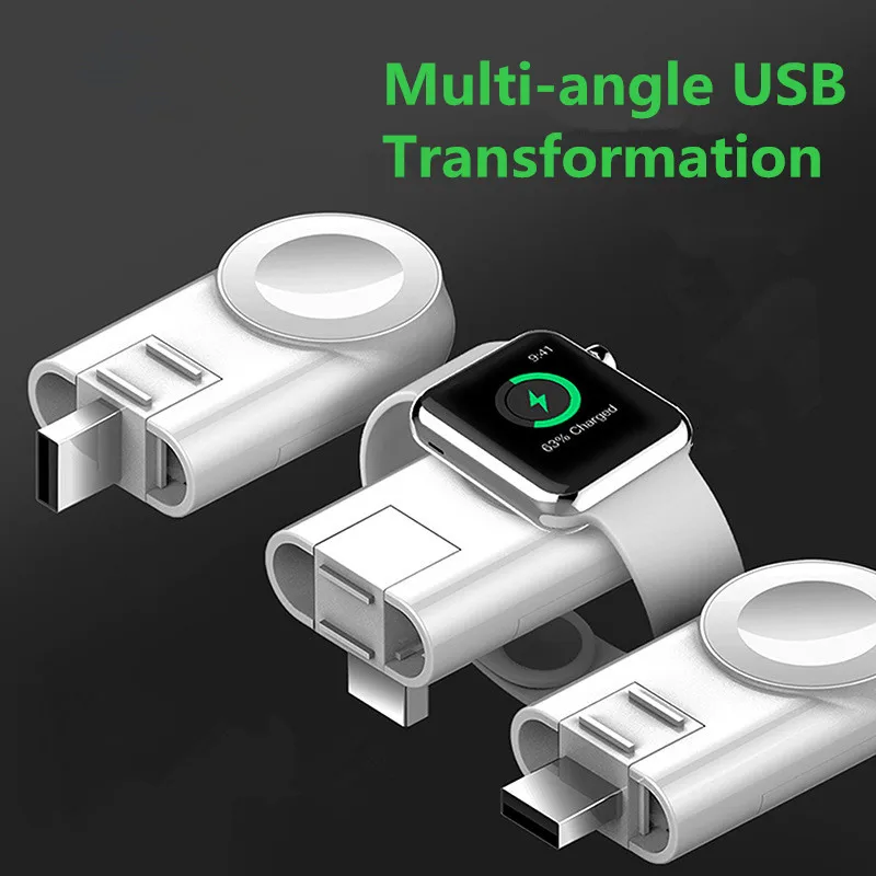 CRDC Wireless Charger Magnetic Adjustable Fast Wireless Charging Travel USB Charger Adapter For Apple Watch Series 4 3 2 1
CRDC Wireless Charger Magnetic Adjustable Fast Wireless Charging Travel USB Charger Adapter For Apple Watch Series 4 3 2 1